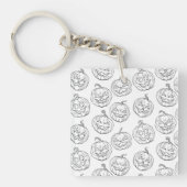 Halloween pomkins sleutelhanger (Voorkant)
