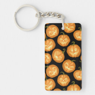 Halloween pomkins sleutelhanger