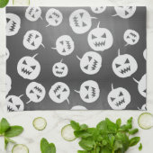 Halloween pomkins theedoek (Gevouwen)