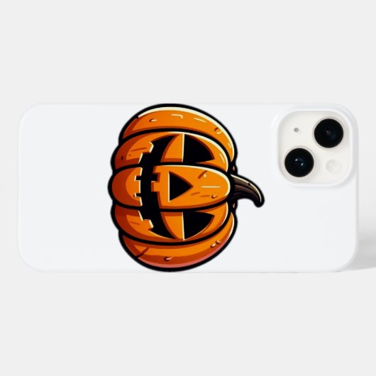Halloween pompoen Case-Mate iPhone case (Achterkant (horizontaal))