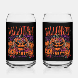 Halloween, Pompoen Coven Bloom, Gotisch Blikvorm Glas