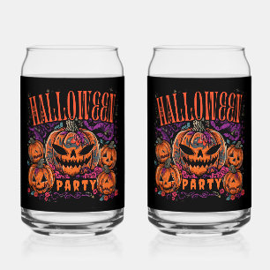 Halloween, Pompoen Coven Bloom, Gotisch Blikvorm Glas
