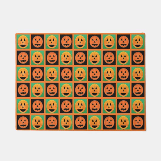 Halloween pompoen deurmat (Voorkant)