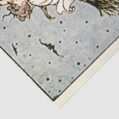  Halloween pompoen en heksen met bezems Tissuepapier (Detail)