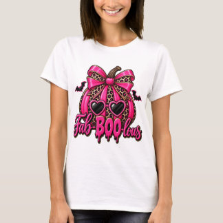 Halloween Pompoen Fab-BOO-Lous T-shirt