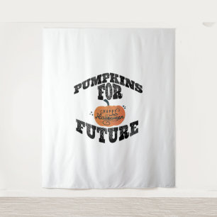 Halloween pompoen Halloween Wandkleed
