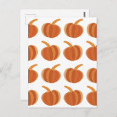 Halloween Pompoen Herfst Herfst Halloween Briefkaart (Voorkant / Achterkant)