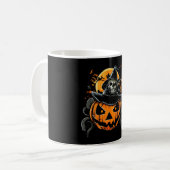 Halloween/pompoen/herfst/herfst Koffiemok (Voorkant links)