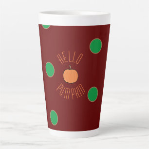 Halloween/pompoen/herfst/najaarsmok Latte Mok