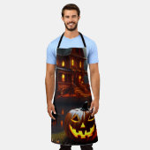 Halloween/Pompoen/Herfst Schort (Gedragen)