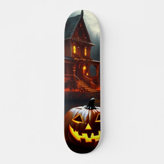 Halloween/Pompoen/Herfst Skateboard (Voorkant)