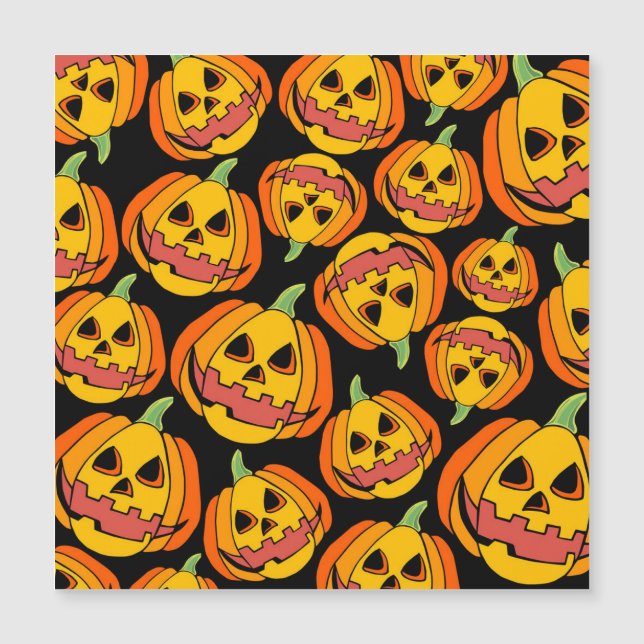 Halloween pompoen:  herfstsymbool (Voorkant)