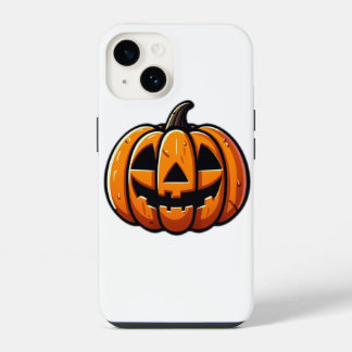 Halloween pompoen iPhone 14 hoesje