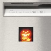 Halloween pompoen jack-o-lantaarn magneet (Insitu (Vaatwasser))