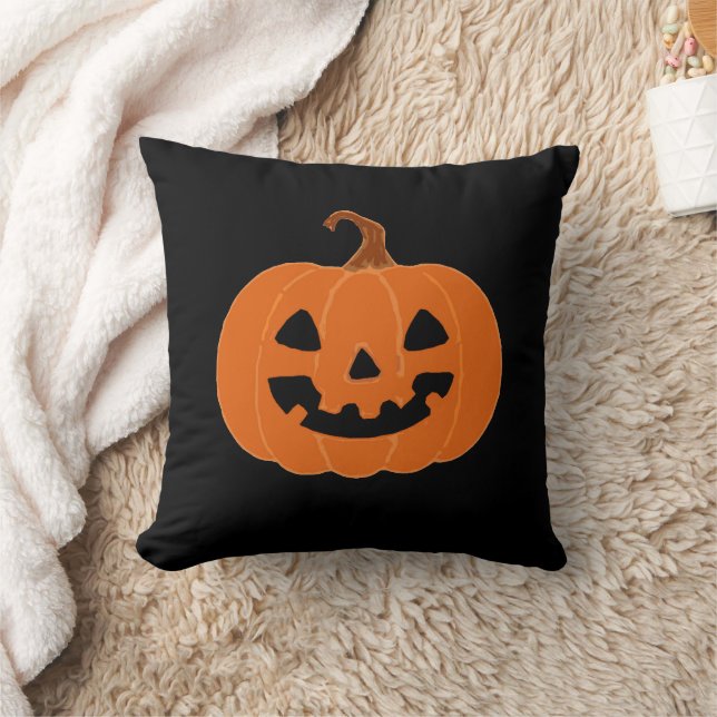 Halloween pompoen Jackolantern Stickers Kussen (Deken)