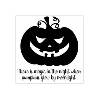 Halloween Pompoen Magic Rubber Stamp Rubberstempel