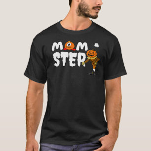 Halloween pompoen mam enge mam ster voor vrouwen m t-shirt