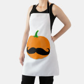 Halloween pompoen met baard schort (Insitu)