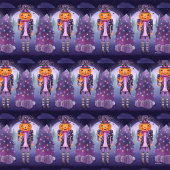 Halloween Pompoen Notenkraker Cadeaupapier