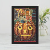  Halloween pompoen paar (Staand voorkant)