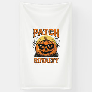 Halloween Pompoen Patch Vintage Jack O Lantern T-S Spandoek