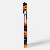 Halloween Pompoen Patroon Telefoon Case (Achterkant / Links)