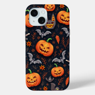 Halloween Pompoen Patroon Telefoon Case