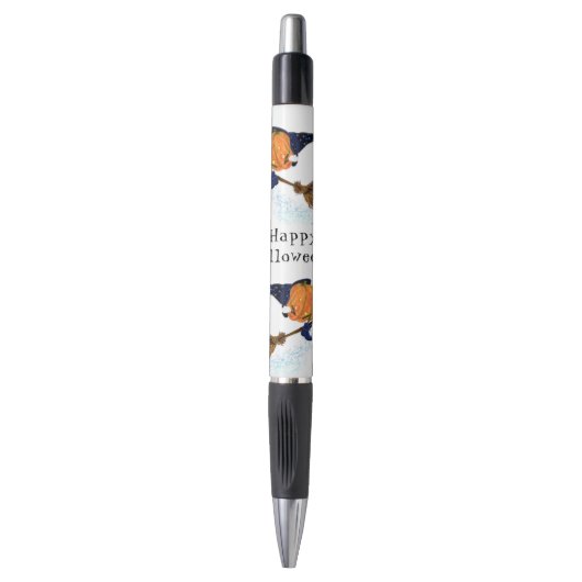 Halloween Pompoen Pen (Voorkant Verticaal)