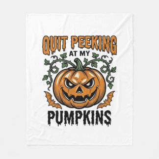 Halloween Pompoen Shirt Vintage Gravure Grap_1 Fleece Deken