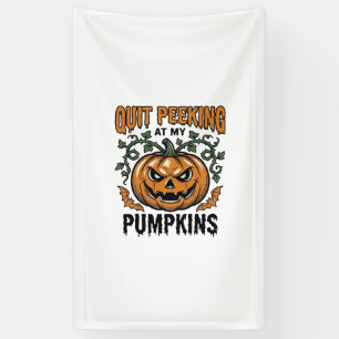 Halloween Pompoen Shirt Vintage Gravure Grap_1 Spandoek