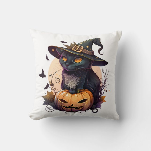 Halloween pompoen Sierkussennen Kussen (Voorkant)