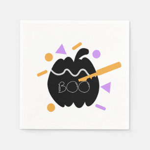 Halloween Pompoen Snijfeest Confetti Strooisel Servet