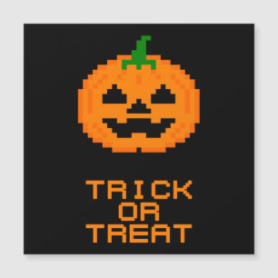 HALLOWEEN POMPOEN - SNOT OF SNOEP Magnetische Kaar