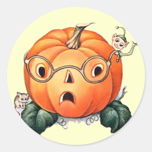 Halloween pompoen Sticker