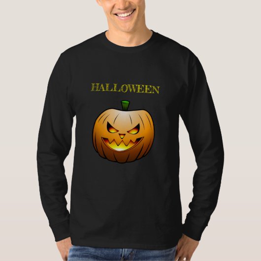 Halloween pompoen sweatshirt (Voorkant)