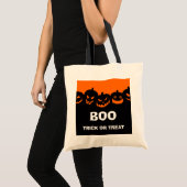Halloween Pompoen Trick or treat Snoep Bag Tote Bag (Voorkant (product))