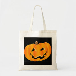 Halloween pompoen trick or treat tas