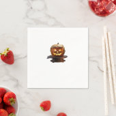 Halloween, pompoen Trumpkin, maak Halloween geweld Servet (Insitu)