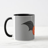 Halloween pompoen vleermuis mok (Links)