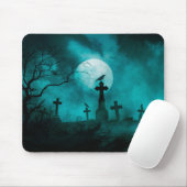 Halloween pompoen vleermuizen & heksen #2 muismat (Met muis)