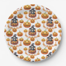 Halloween Pompoen Vlek
