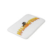 Halloween pompoen witje badmat (Gekanteld)