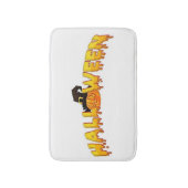 Halloween pompoen witje badmat (Voorkant Verticaal)