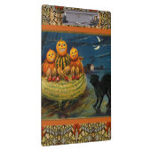  Halloween pompoenen Black Cat Klembord (Rechts)