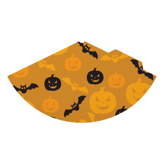 Halloween pompoenen en vleermuizen feesthoedjes (Voorkant)
