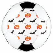 Halloween pompoenen en vleermuizen, Trick or treat Voetbal (Voorkant)