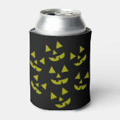Halloween Pompoenen Jack O' Lantern Blikje Koeler (Blikje Voorkant)