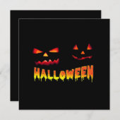 HALLOWEEN POMPOENEN LACHEN IN HET DONKER (Voorkant / Achterkant)