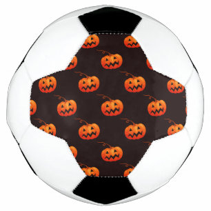 Halloween Pompoenen, Sinaasappelpompoenen Grappig Voetbal