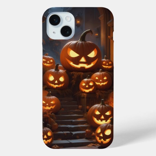 Halloween pompoenen telefoonhoesjes Case-Mate iPhone case (Achterkant)